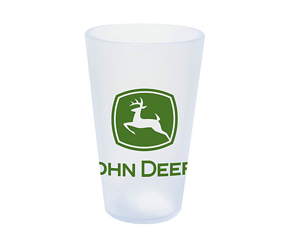John Deere Silicone Pint Glass