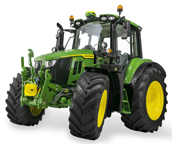 John Deere 6M 105 Short-frame Tractor