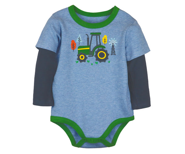 John Deere Tractor Bodysuit (0-12 mths)