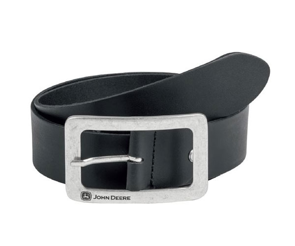 John Deere 'Logo' Leather Belt