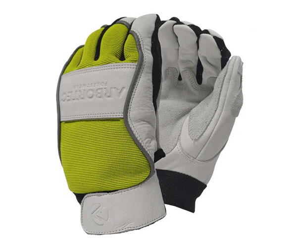 Arbortec Chainsaw Gloves - Lime/White